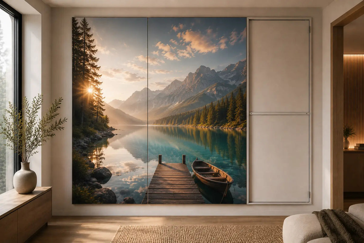 LYOLEY Creator QUAD four panel modular studio backdrop with wrinkle free tensioned fabric graphics